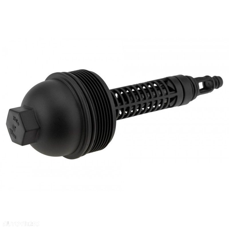 Capac carcasa filtru ulei motor 3.0 Bmw E46, E90, E91, E92, E93 2002-2013, Bmw Seria 5 E60, E61 2003-2010, Bmw X3 E83 2003-2010, Bmw X5 E53, E70 2003-2013, Bmw Seria 7 E65-E66 2001-2008, 11427789323 - 1