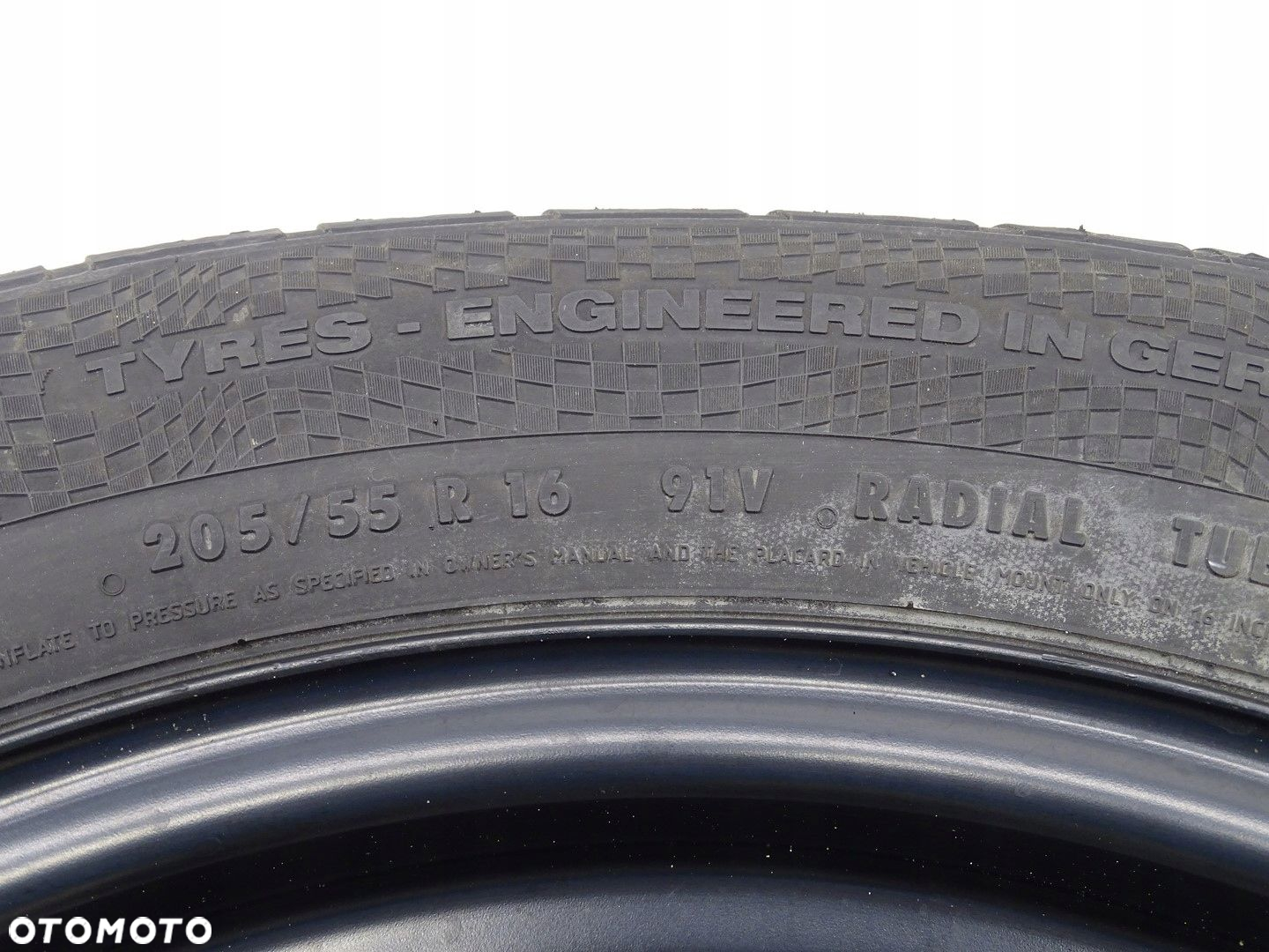 KOŁO DOJAZDOWE ZAPASOWE R16 SKODA SUPERB II 3T 5X112 6.5J ET50 1K0601027K - 7