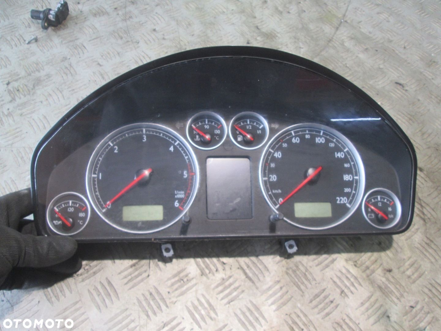 ZEGAR ZEGARY LICZNIK SHARAN 1.9 TDI LIFT EUROPA 7M3920840 - 1