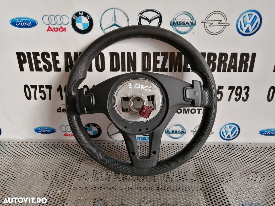 Volan Din Piele Cu Comenzi Si Padele Mercedes A/B Class W176 W246 - 6