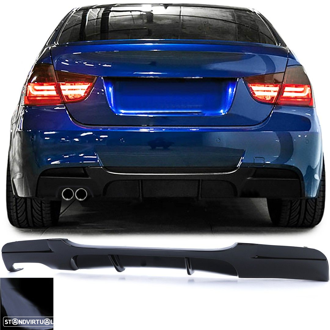 Difusor parachoques M Performance Trás Novo BMW 3 (E90)/BMW 3 Touring (E91) - 5