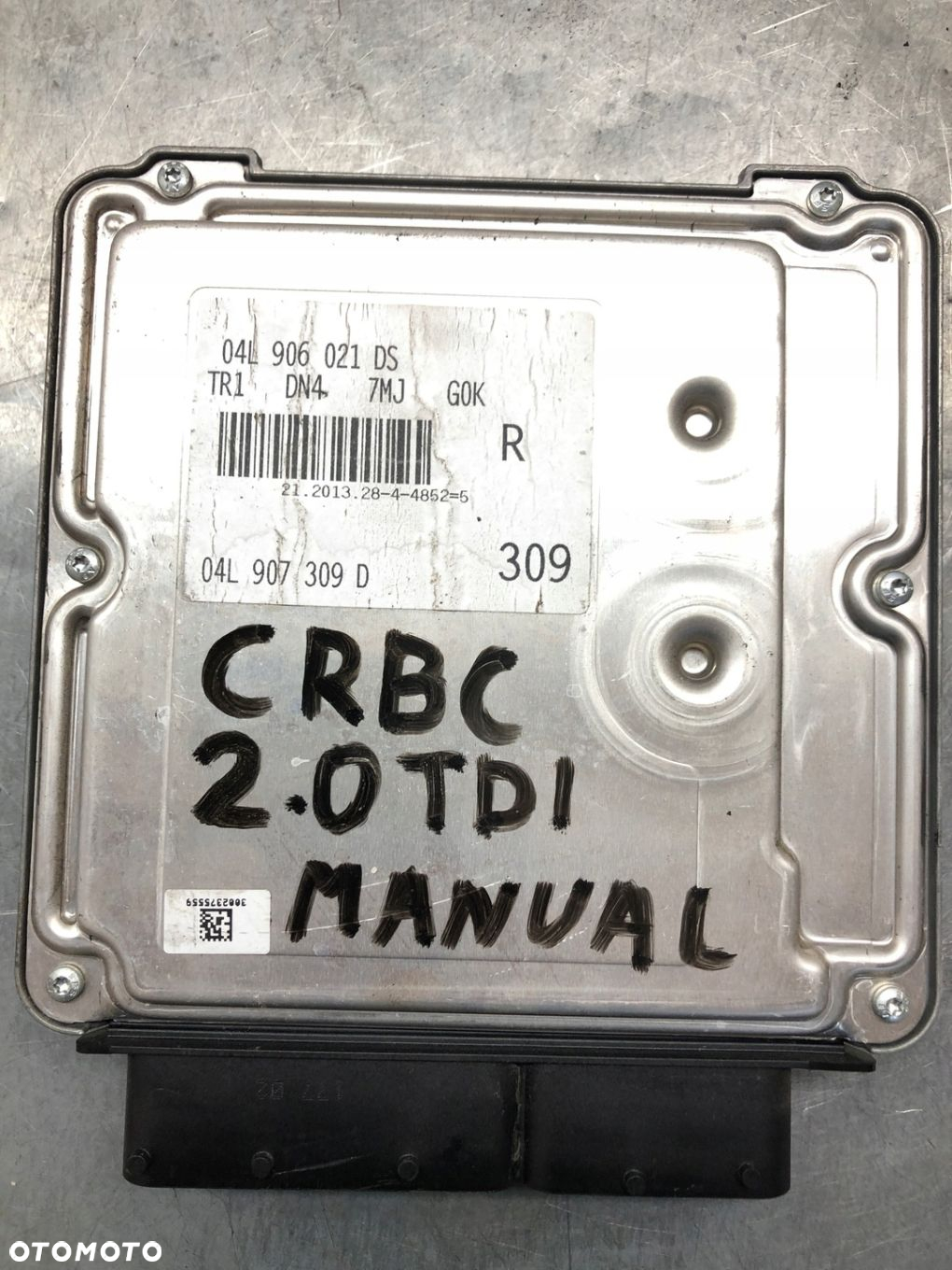 KOMPUTER SILNIKA A3 8V 2.0 TDI CRBC 04L907309D MANUAL - 2