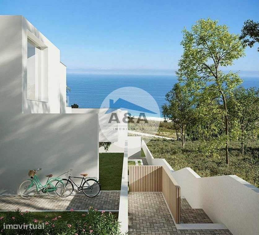 Villa com Piscina e Vista Mar na Praia da Nazaré - Grande imagem: 4/15