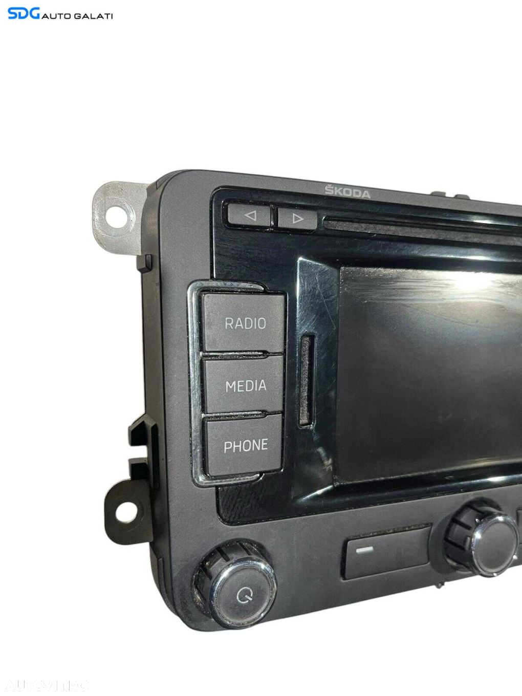 Navigatie Radio CD Player RNS315 RNS 315 Skoda Rapid 2012 - 2023 Cod 5JA035192 [S0124] - 4