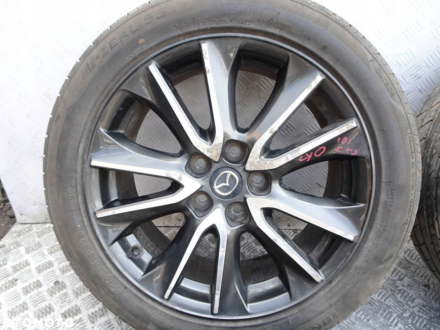 Alufelgi z oponami KPL. Mazda CX-3 18" 5x114.3 ET 50 - 10