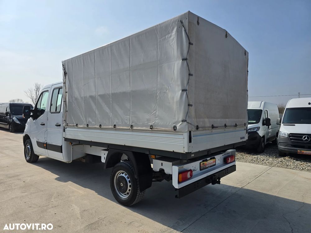 Renault Master DUBLA CABINA + Bena & Prelata - 9