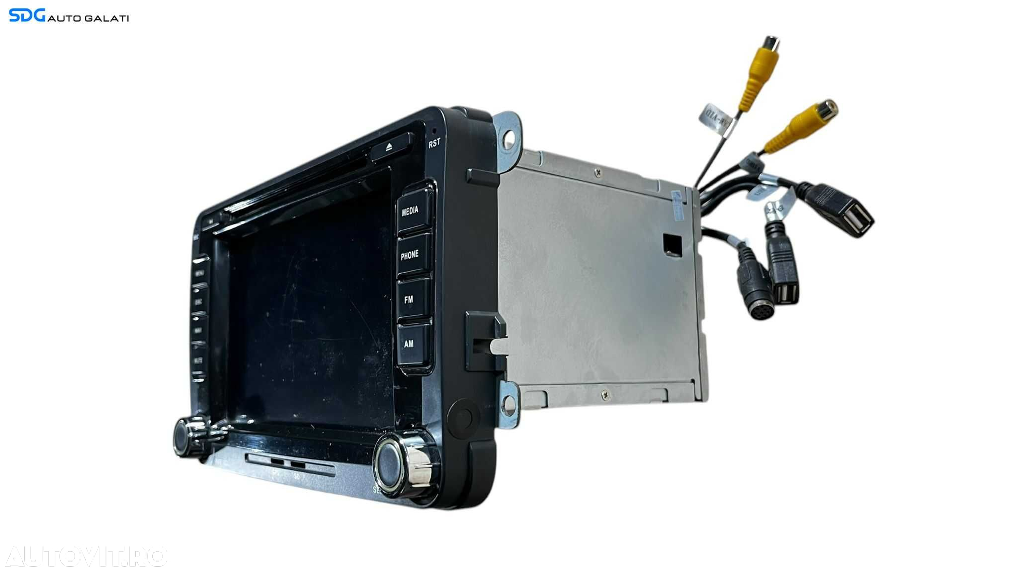 Navigatie Radio CD Player Aftermarket Volkswagen Golf 5 Plus 2004 - 2008 [L5376] - 5