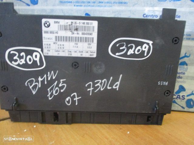 Modulo 61359148260 01 BMW E65 2007 730LD CONTROLO BANCOS DE TRAS - 1
