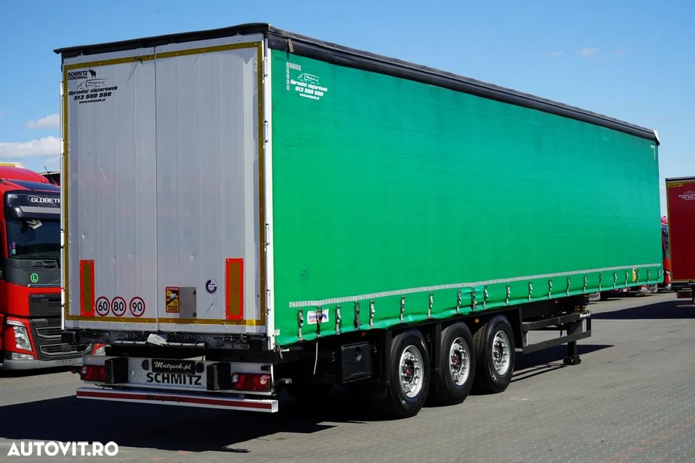 Schmitz Cargobull CORTINĂ / 2X AXE RIDICATIVE / SAF / PRELATĂ ARMATĂ / STANDARD - 7