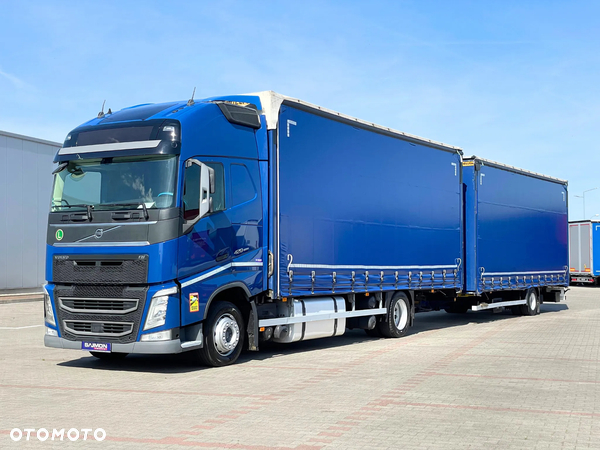 Volvo FH 420 / ZESTAW TANDEM 120M3 / PRZEJAZDOWY / SALON PL
