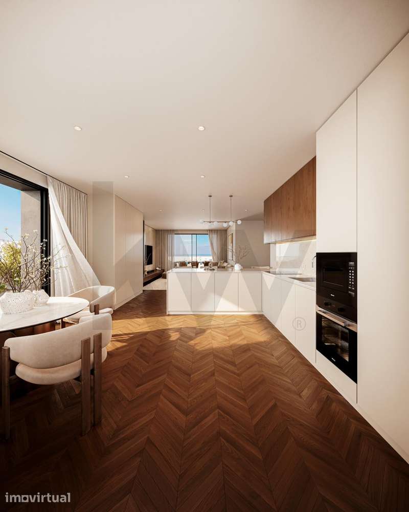 Penthouse T4 com Varandas em Leça da Palmeira - Grande imagem: 2/17