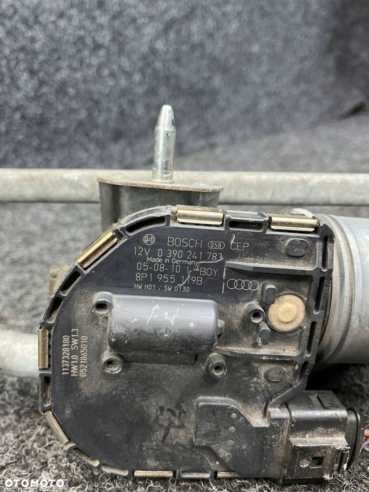 audi a3 8p mechanizm wycieraczek prawy przód 0390241783 8P1955119B - 5