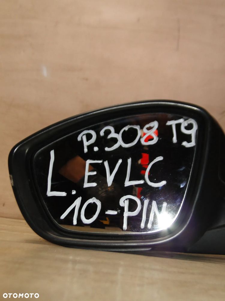 PEUGEOT 308 T9 LUSTERKO LEWE 10 PIN EVLC EUROPA - 3