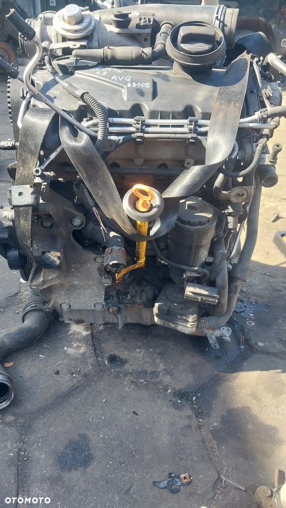 Silnik 1.9 Tdi 105 KM BJB BKC BXE BRU AVQ BXF NA CZĘŚCI GŁOWICA Tłok wał korbowód wałek rozrządu pokrywa miska olejowa rura dolotowa koło wałka pasowe magistrala wody pompa paliwa wtryskowa vacum EGR zawór - 2