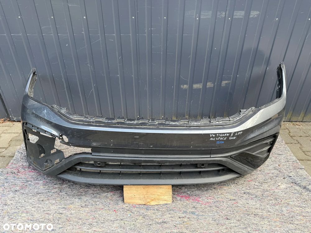 ZDERZAK VW TIGUAN II LIFT ALL SPACE 5NN ORYGINAŁ CAŁY - 1