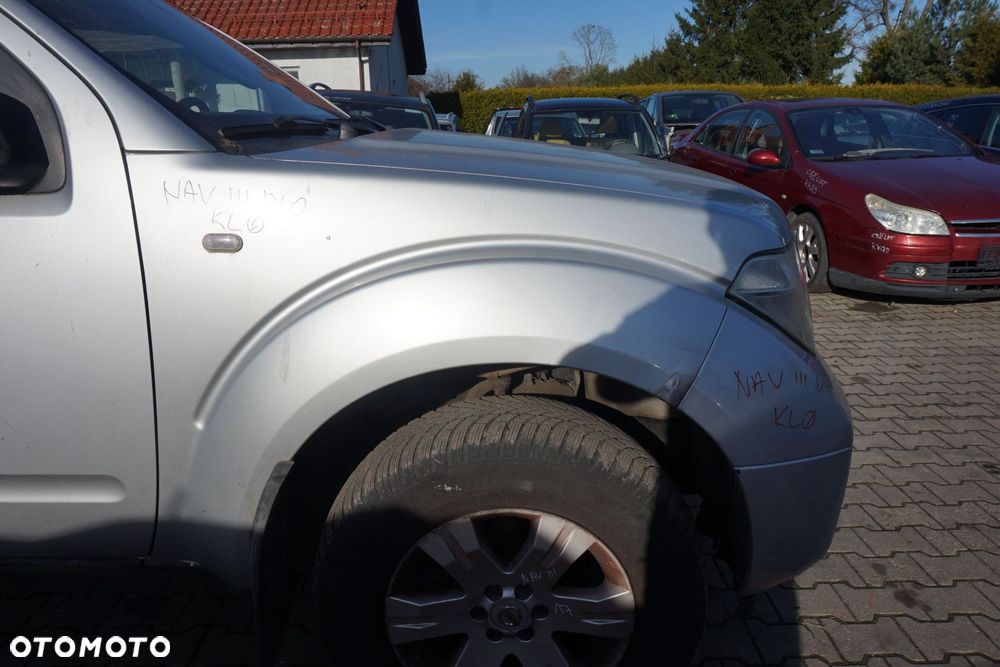 MASKA ZDERZAK BŁOTNIKI LAMPY PATHFINDER III R51 KL0  NISSAN 2005-2014 SREBRNY PRZÓD KOMPLETNY - 15