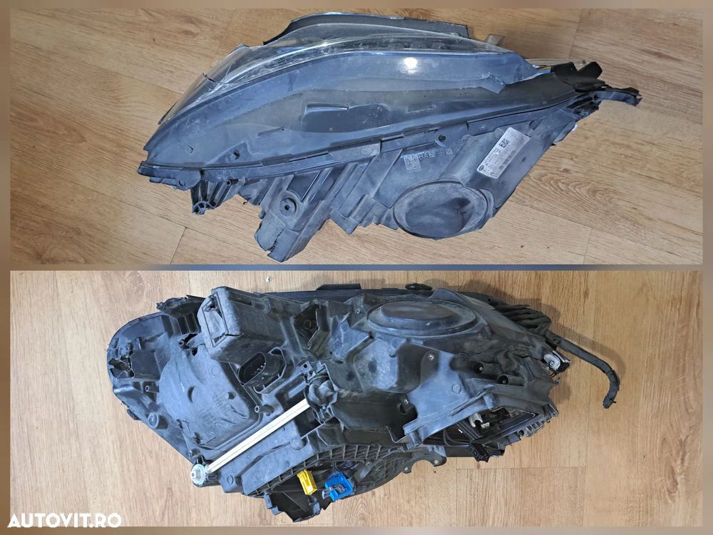 Far ful led stanga dreapta Mercedes E-class W212 facelift deteriorat - 3