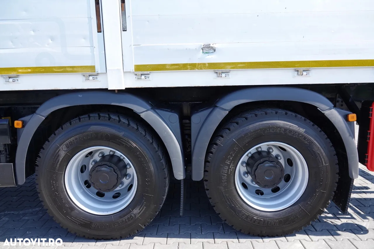 MAN TGS 26.400 / 6x4 / CUTIE - 6.5M / HDS HIAB 188 4xinaltime 13 metri / EURO 6 / 2016 /RADIO CONTROL / ROTATOR / - 24