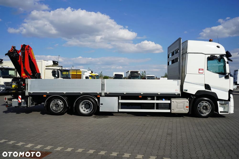 Renault / T 480 / 6 X 2 / SKRZYNIOWY + HDS / PALFINGER PK 24.001 / PILOT / OŚ SKRĘTNA - 38