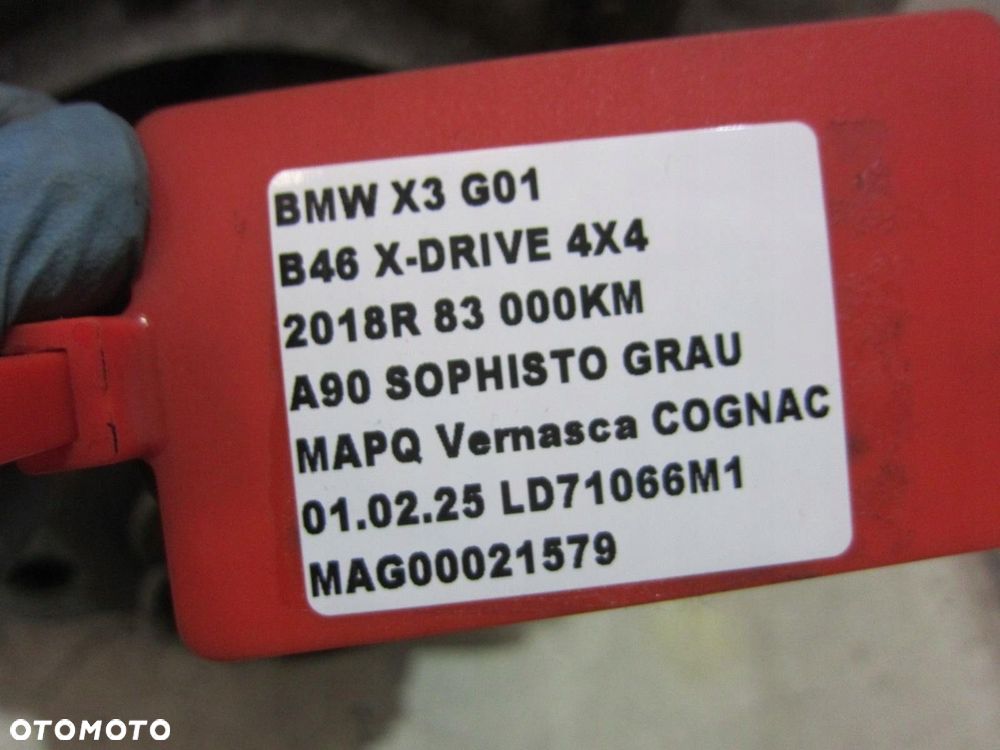 BMW X3 G01 ZWROTNICA TYLNA PRAWA WAHACZ 6871030 ZAWIESZENIE 33306871028 - 12