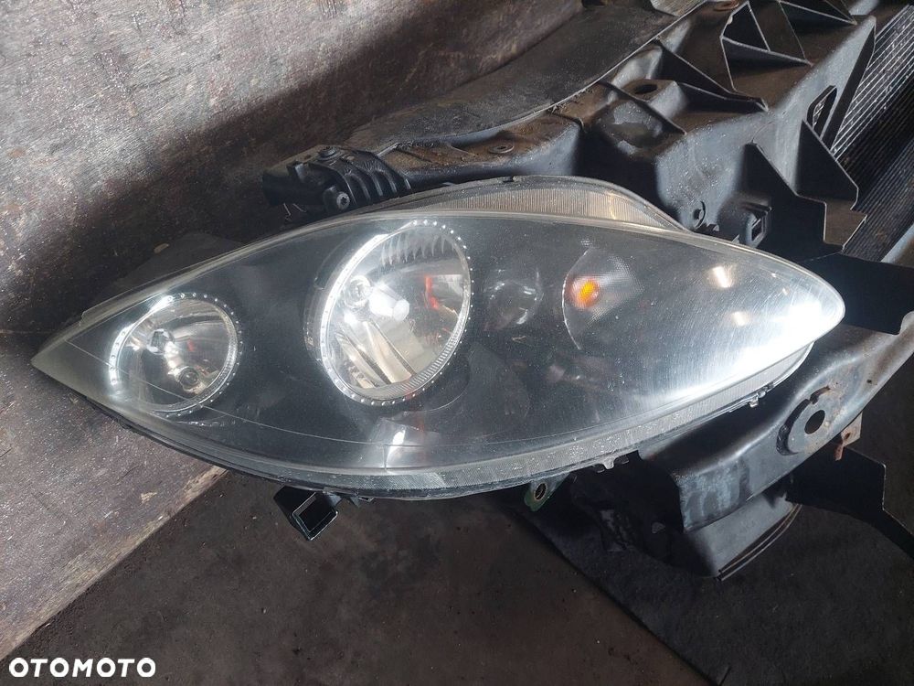 KOMPLETNY PRZÓD ZDERZAK PRZÓD BŁOTNIK LEWY LAMPY PAS SEAT LEON II LS7Y - 15