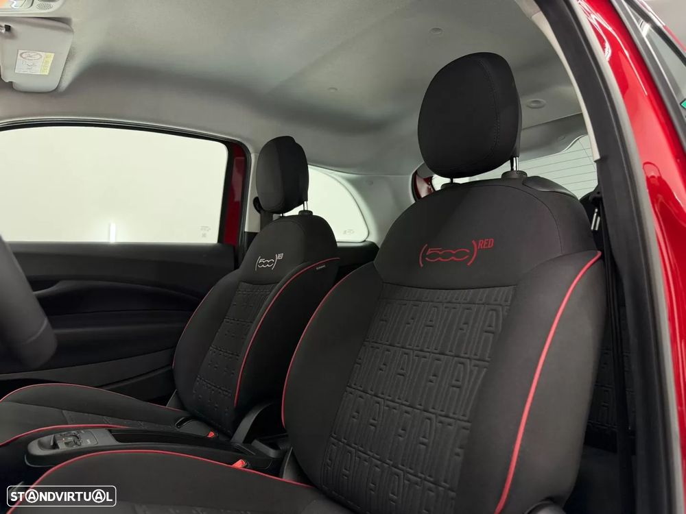 Fiat 500e 23,8kWh Red - 19