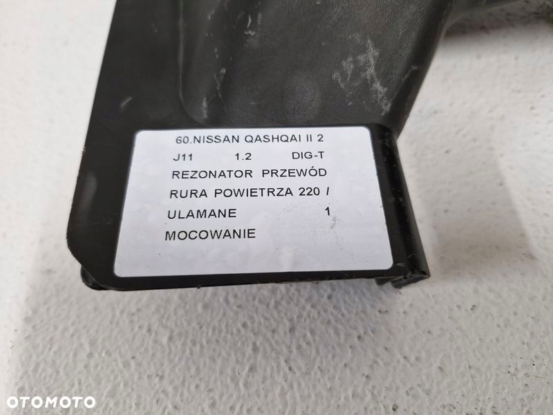 nissan qashqai 2 ii j11 1.2 dig-t rezonator rura przewód powietrza - 5