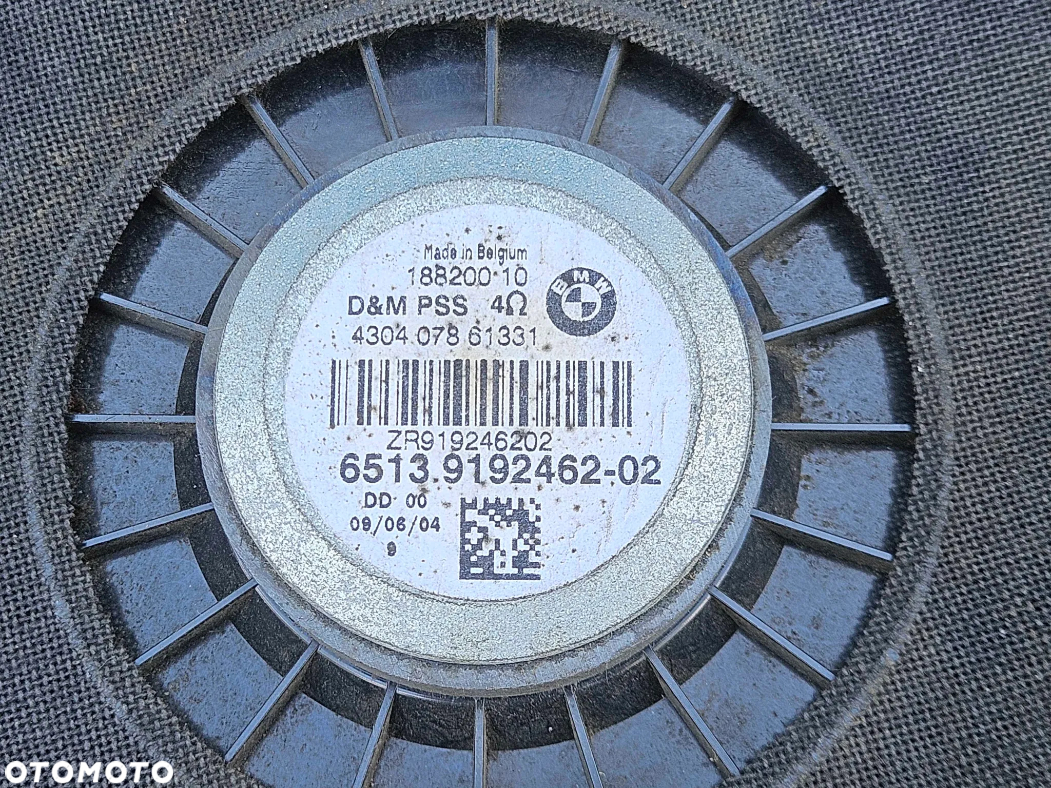 Głośnik 9143232 9141494 9192461 9192462 Glosniki Subwoofer BMW 1 3 E81 E87 E90 E91 - 35