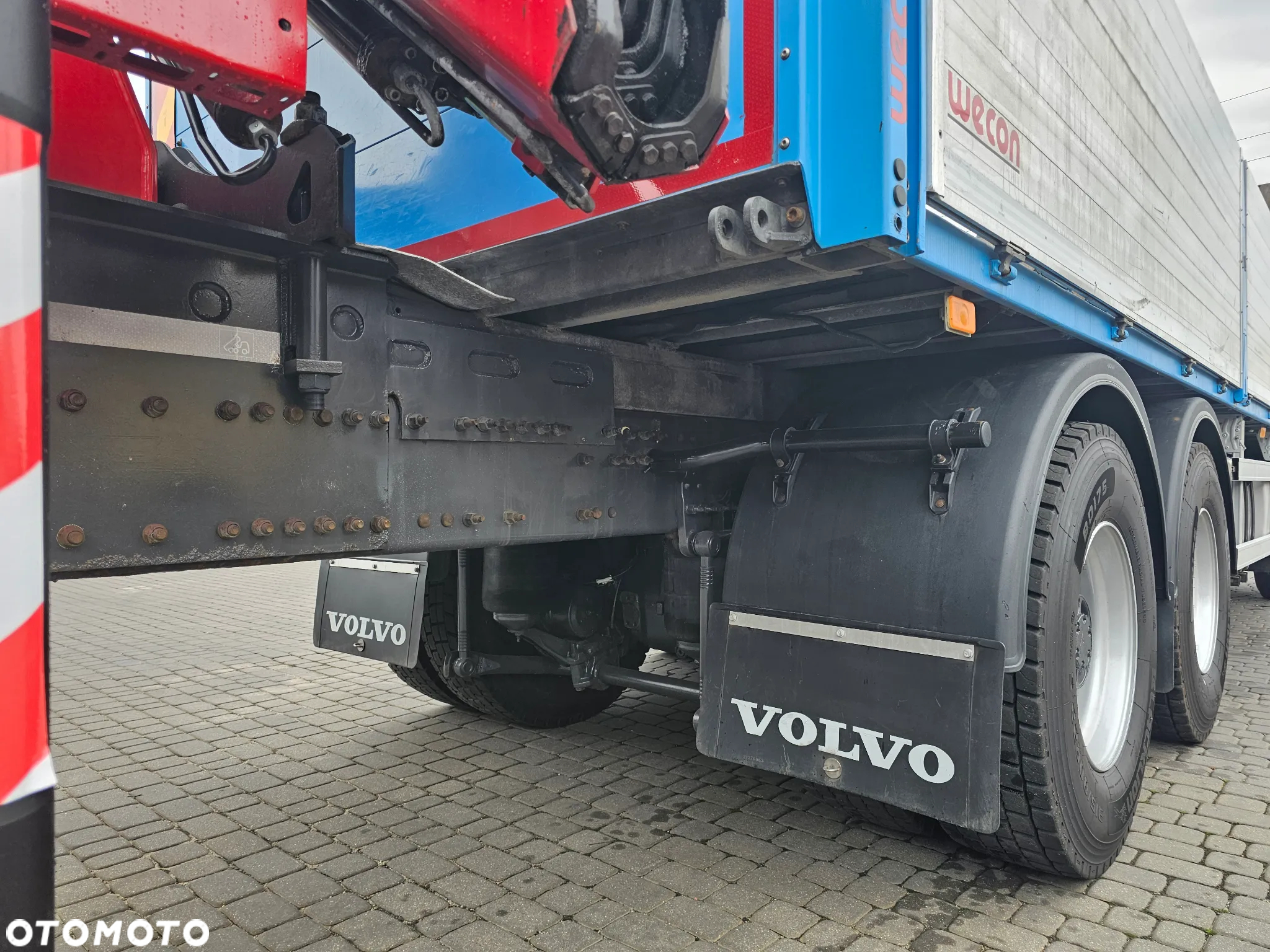Volvo FH420+HDS 6X4 HMF 12,5m Składany Z, - 12