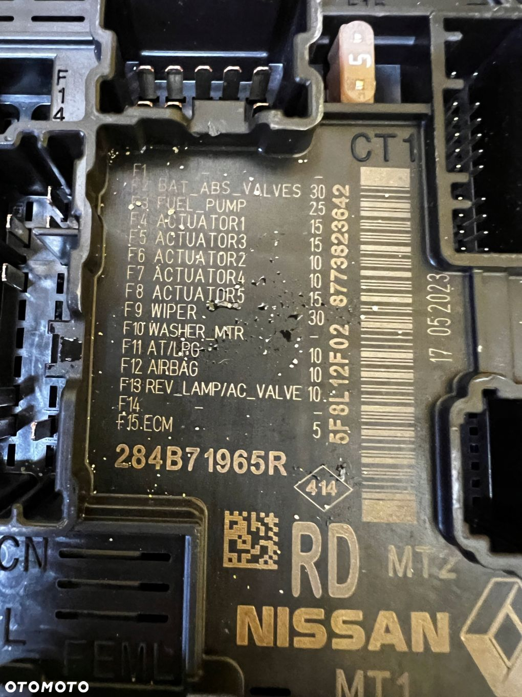 ZESTAW STARTOWY ECU BSI BCM DACIA SANDERO STEPWAY III 2023R 1.0 TCE - 11