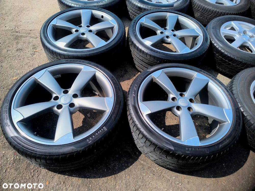 5x112 Felgi Aluminiowe Alufelgi Oryginalne 20 Koła Letnie Lato AUDI 4G0 A4 B9 A6 C7 A8 D2 Q3 ROTOR Legnica ALU-RAD 6mm 255/35 ROTORY - 2