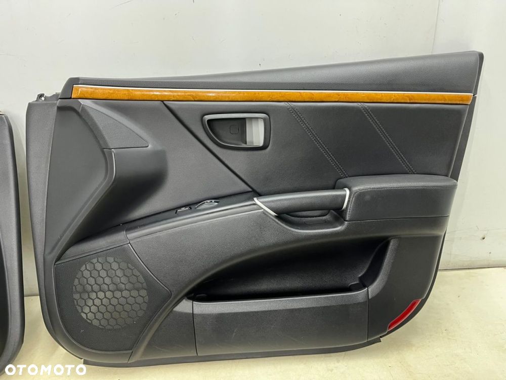 Tapicerka Hyundai Grandeur IV 05-11r. boczki drzwi KOMPLET prawy lewy tył przód boczek - 8