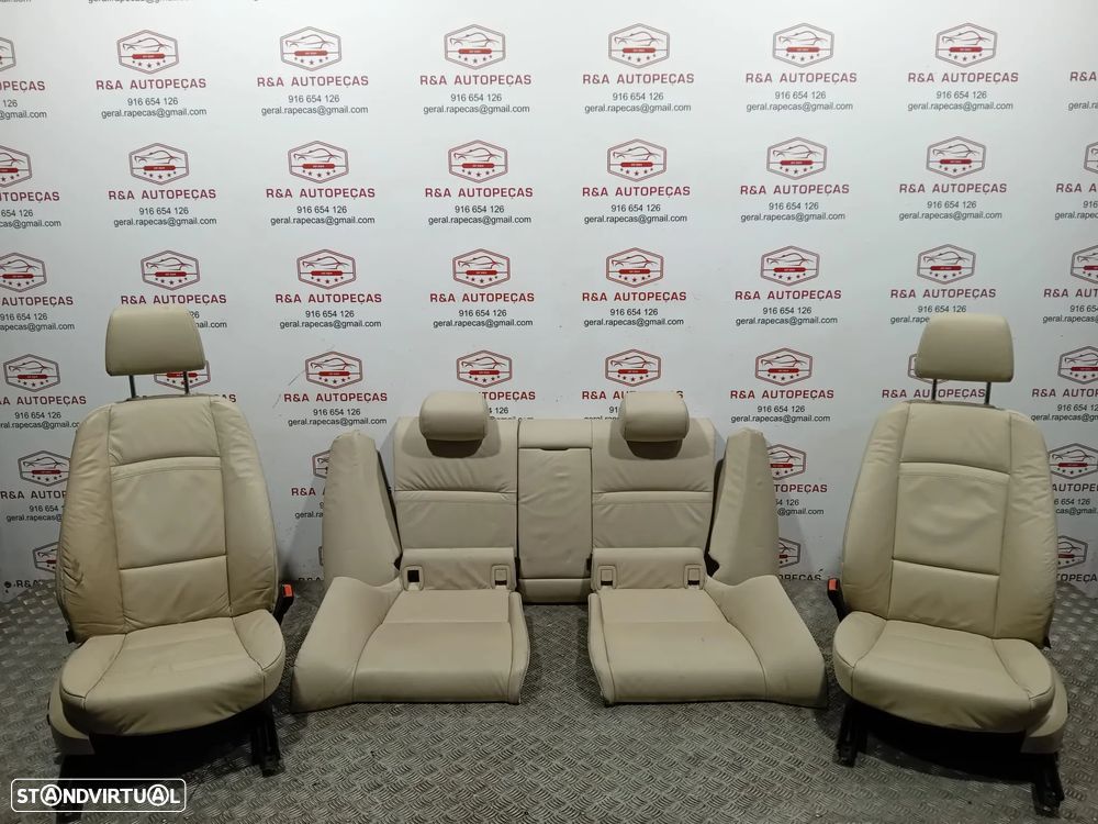 Conjunto Bancos BMW Série 3 Coupé E92 em Pele Original - 14