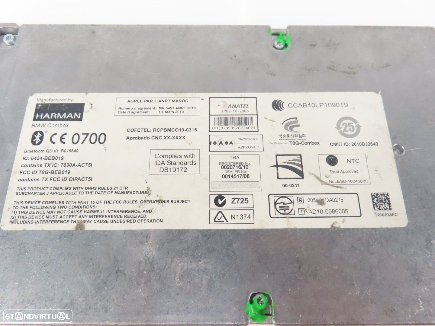 Combox Telemática Usado / Original BMW 1 (E81)/BMW 3 (E90)/BMW 3 Touring (E91)/B... - 6
