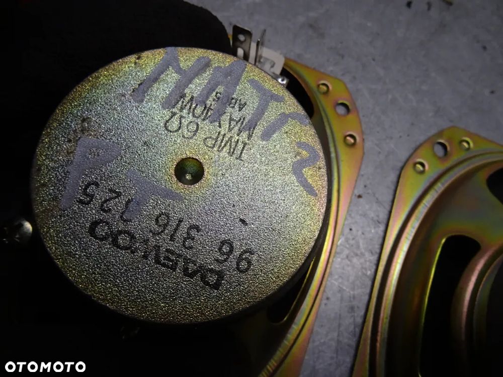 DAEWEOO MATIZ 98-07 0.8B GŁOŚNIK LEWY PRAWY TYŁ 96316825 - 2