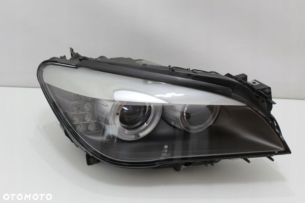 Reflektor prawy xenon lampa prawa kompletna OE BMW F01 F02 Europa - 2