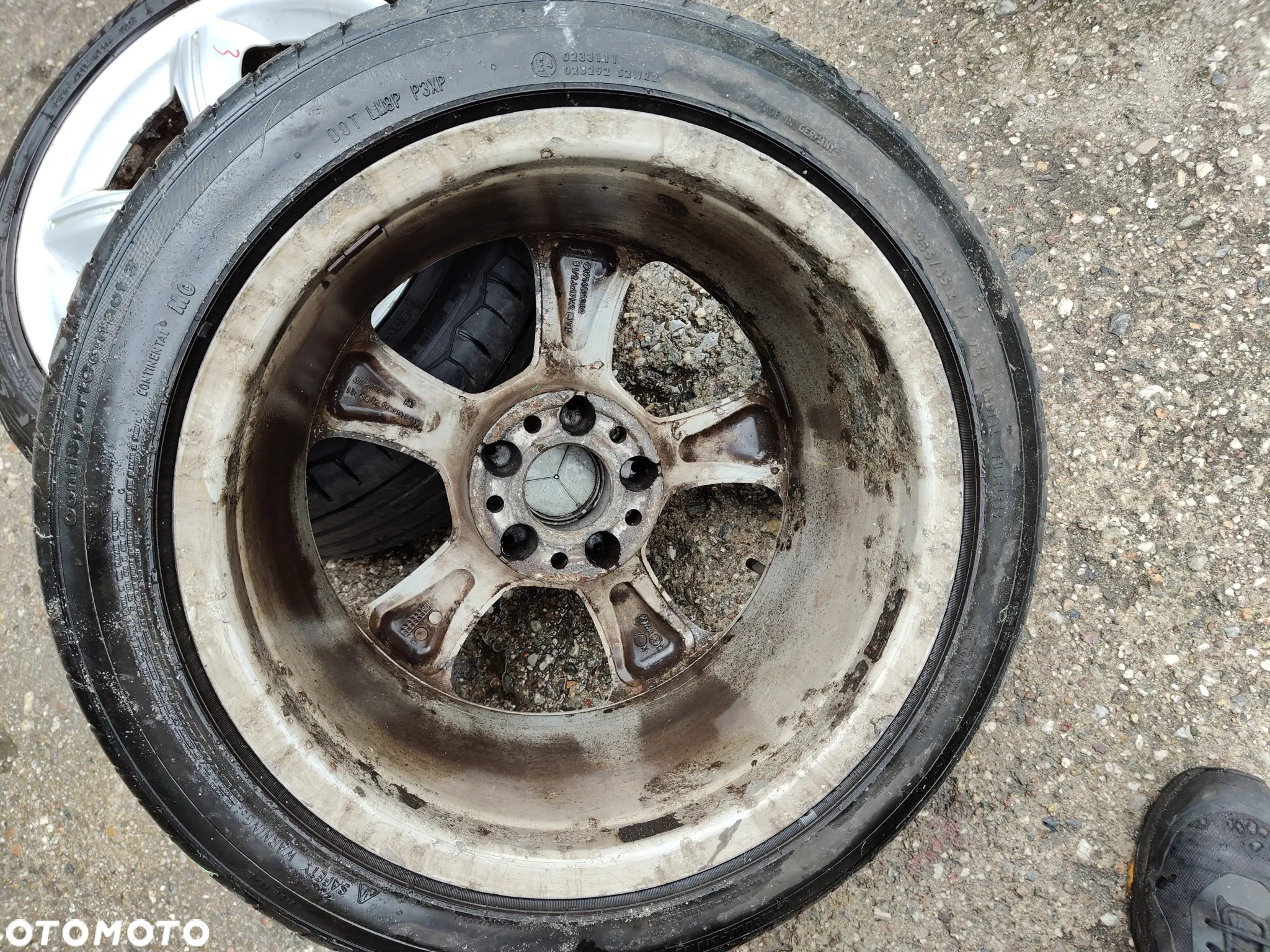 MERCEDES SLK 171 Felga aluminiowa Oryginał 17 1714011302 - 12