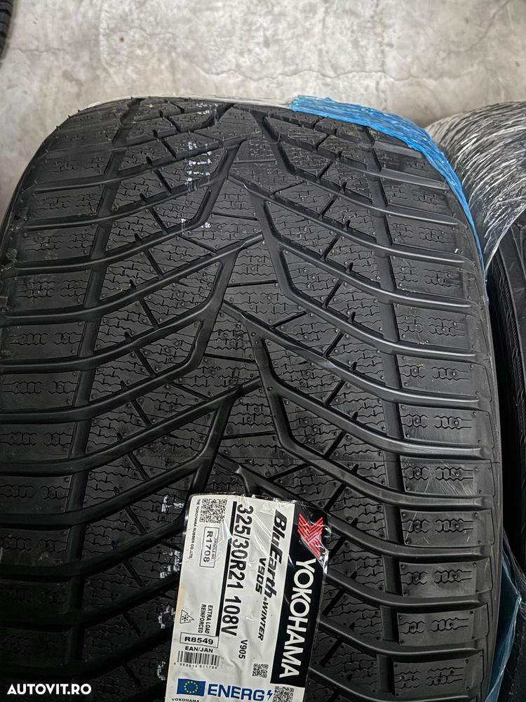 Vând set anvelope 285/35/21-325/30/21 Yokohama de iarnă noi - 4