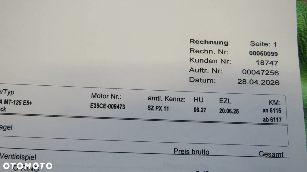 Yamaha MT - 25