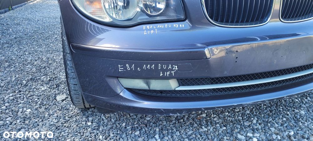 ZDERZAK PRZÓD PRZEDNI BMW E81 E87 A22 SPARKLING GRAPHITE LIFT C111 - 3