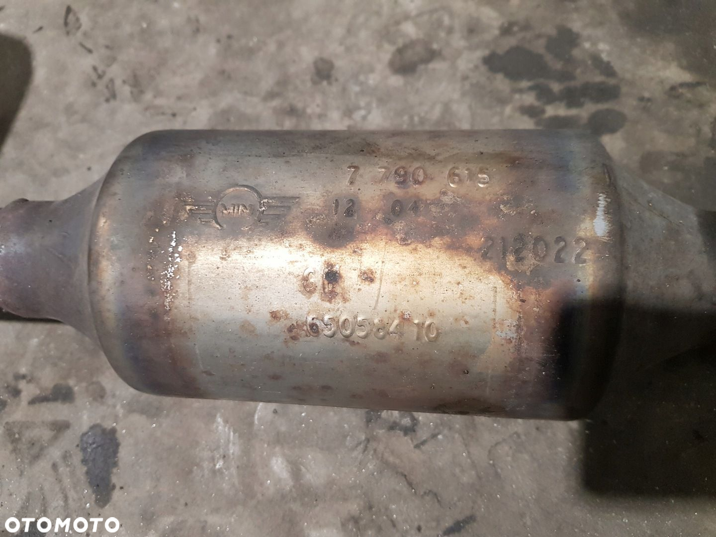 RURA WYDECHOWA TŁUMIK 7790615 7790616 MINI COOPER ONE R50 EUR 1.4D 05R - 8