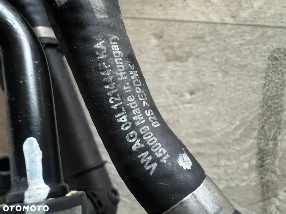 WĄŻ PRZEWÓD WODY DODATKOWA POMPA WODY VW AUDI SKODA 5N0122109AE 5Q0121619D  5N0122051BL 04L121444F 5N0121064L 5Q0121591AB 5Q0121591BT 04L965567A CENA W OPISIE - 6