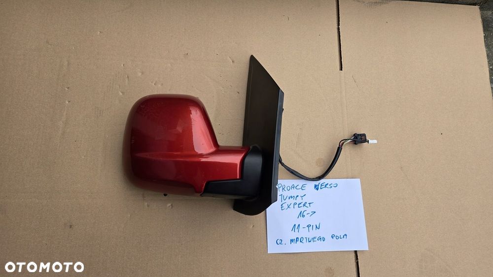 Jumpy Expert Proace Verso 16- Lusterko Prawe 11PIN 92 Martwe Pole - 1