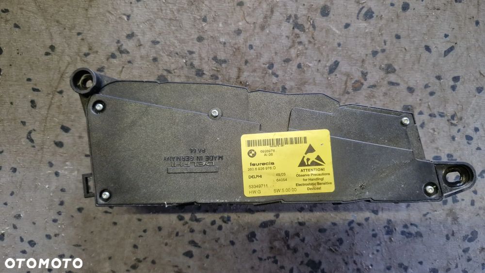 BMW E60 E61 PANEL PRZEŁĄCZNIK FOTELA PRAWY PRZÓD 6926976 - 2