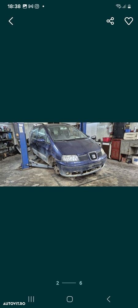 Dezmembram Seat Alhambra 1.9TDI - 1