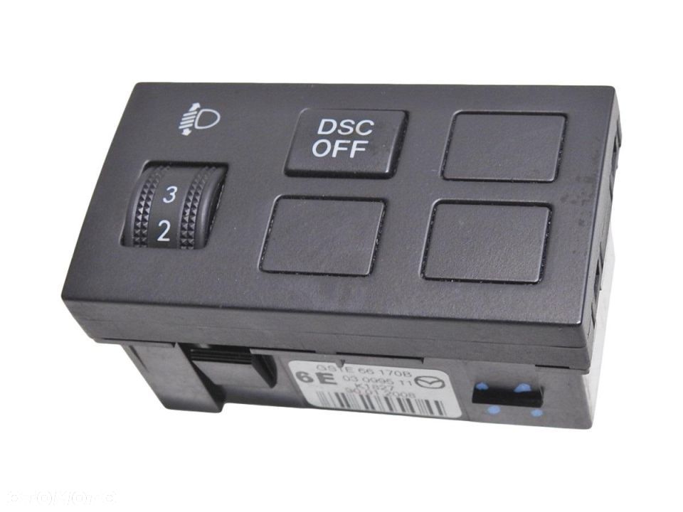 PANEL PRZYCISK REGULACJI ŚWIATEŁ DSC MAZDA 6 II - 1