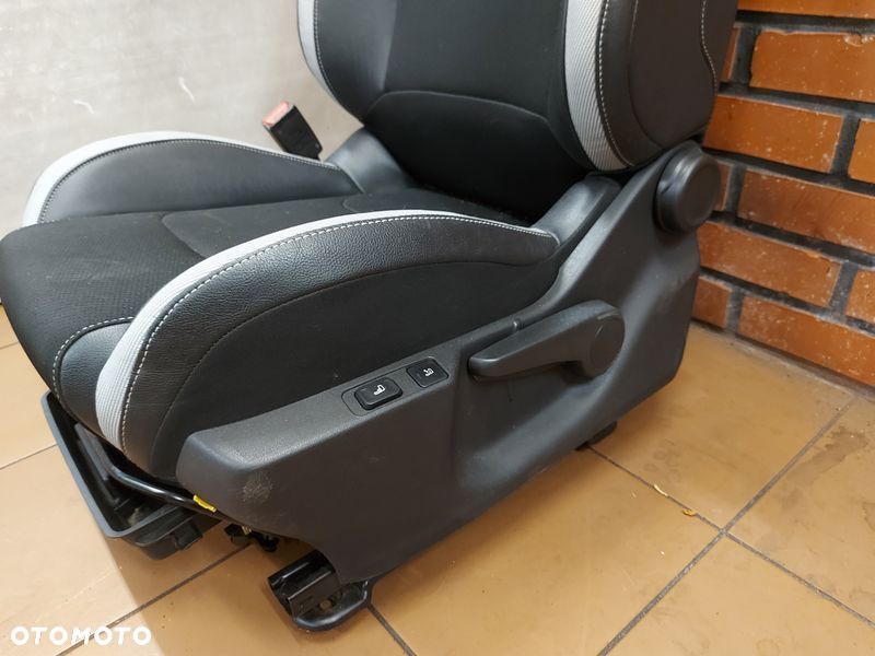 citroen ds4 i 1 fotel kierowcy lewy przód przedni półskóra - 9