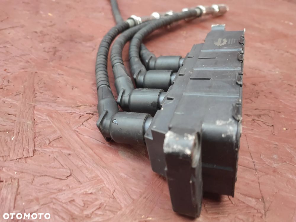 BMW E34 / E36 / E46 / Z3 ORYGINALNA CEWKA ZAPŁONOWA + PRZEWODY DO SILNIKÓW GAMY M43B16 / M43B18 / M44 / M42 O NR. 12 13 1 247 281 OEM SPRAWNA W 100% - 9