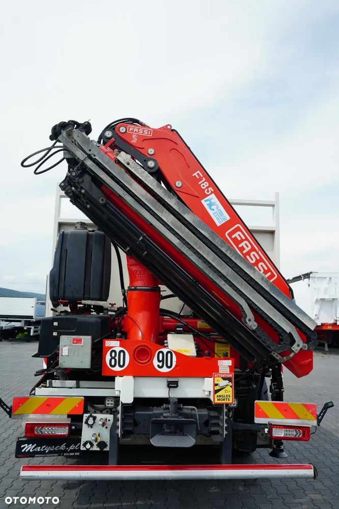 Volvo FMX 460 / 8x4 / SKRZYNIOWY - 6,1 M / HDS FASSI F 185 A.2.24 - 12,55 M / TRIDEM /  MAX UDŹWIG: 5 500 KG / PILOT / KAMERA / I- SHIFT / EURO 6 - 20