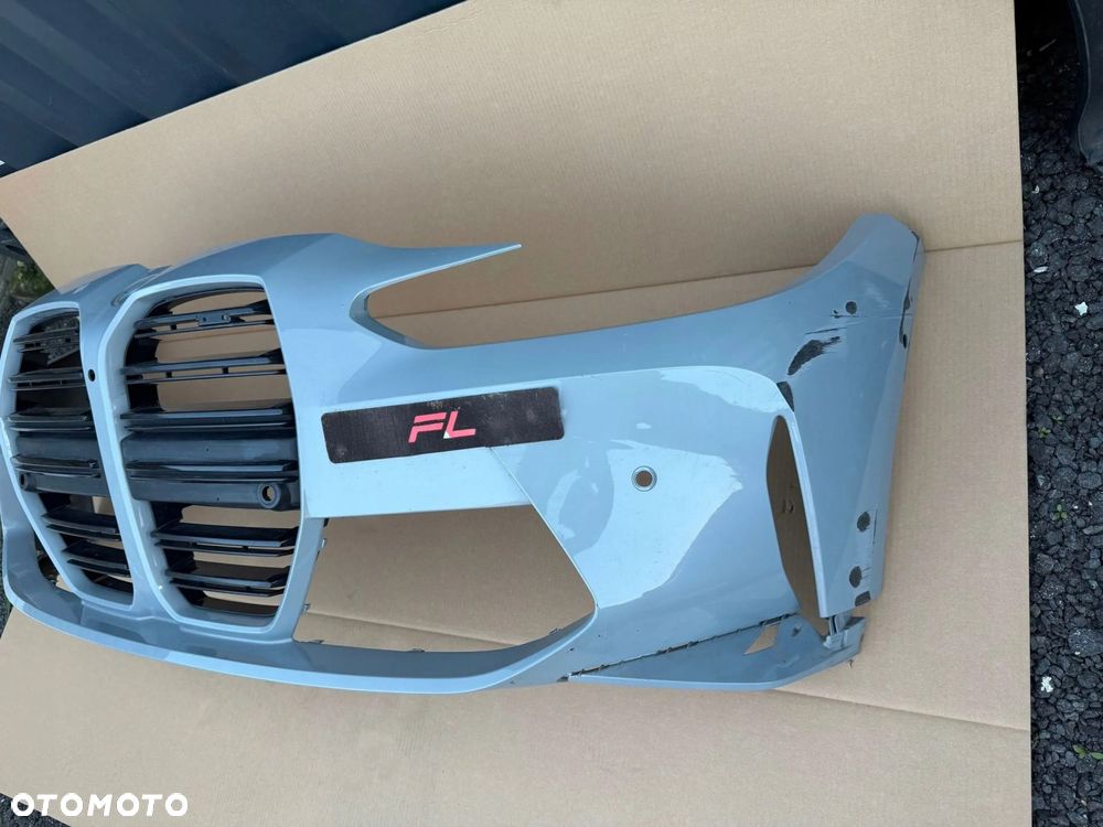ZDERZAK GRILL BMW M3 M4 G80 G82 G83 M-POWER ORYGINAŁ NIE KLEJONY - 2